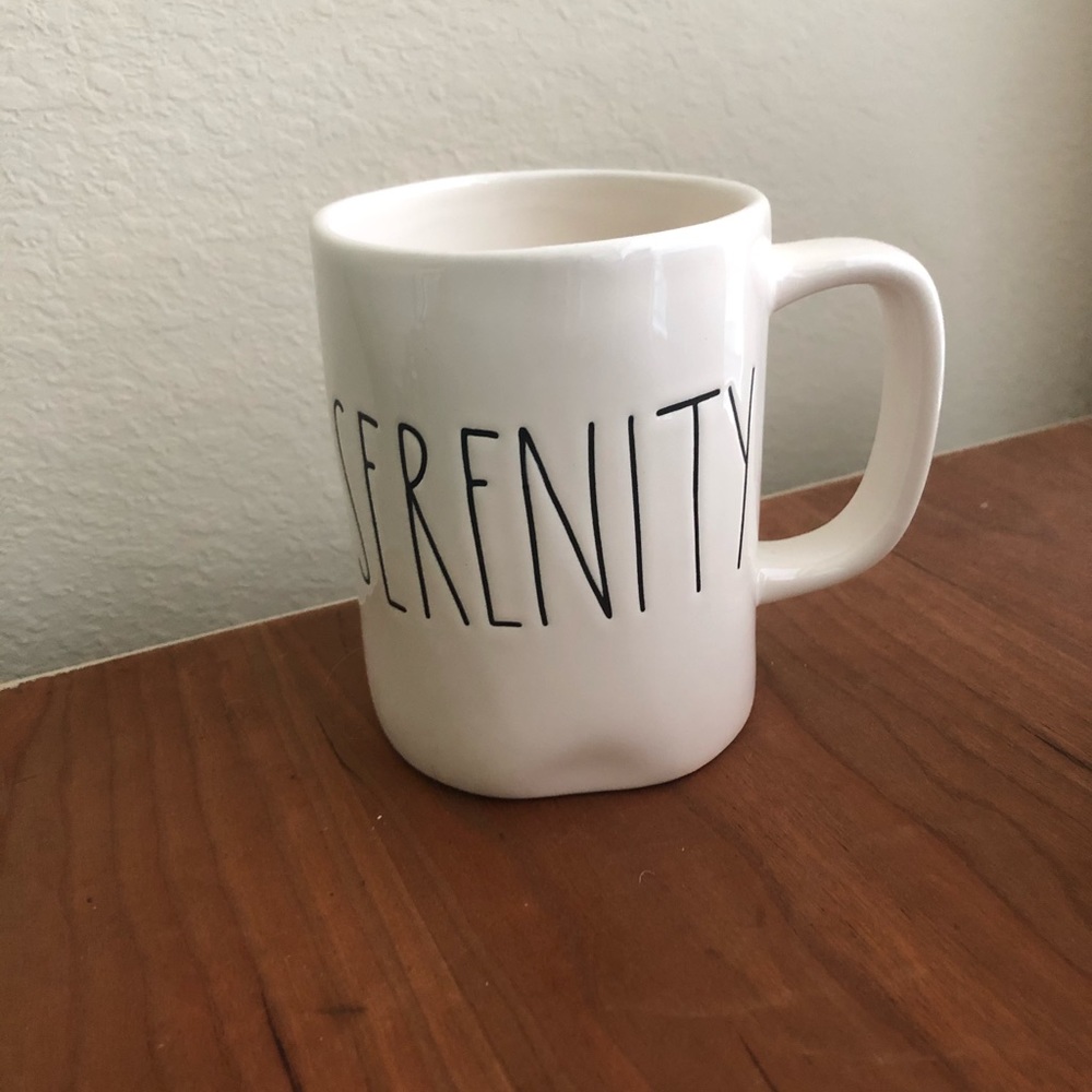 Rae Dunn Serenity mug
